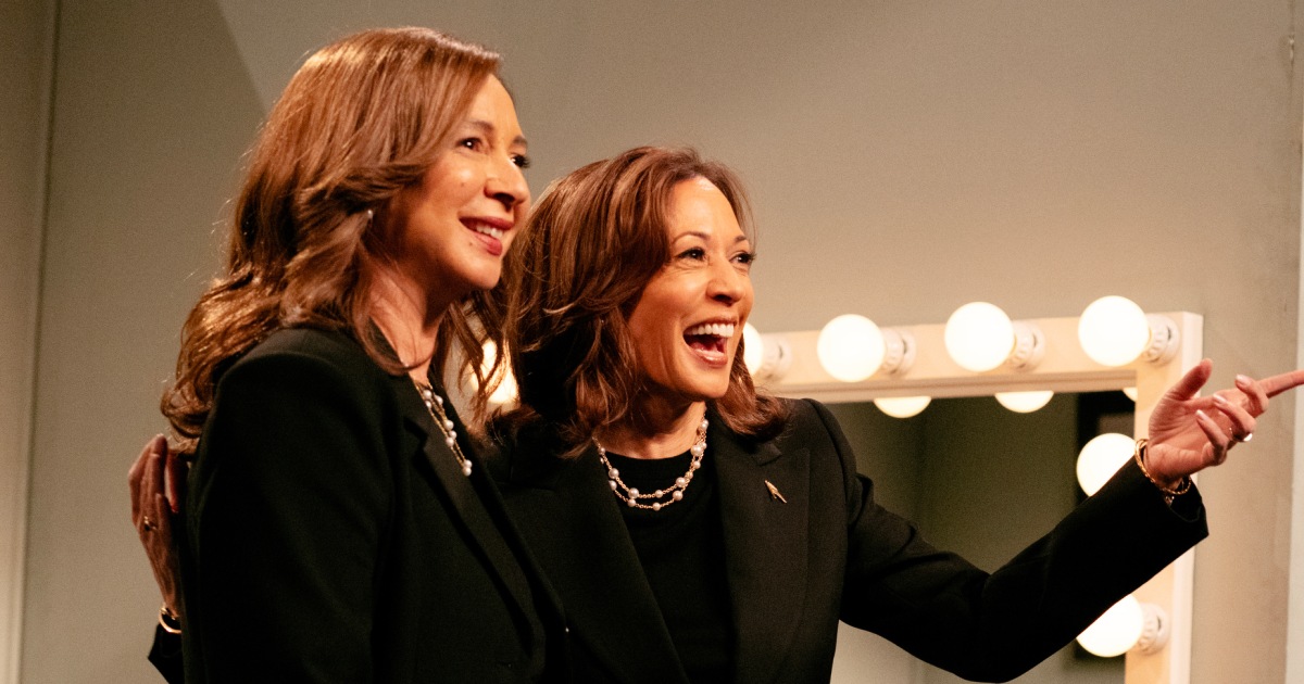 Kamala Harris Appears On ‘SNL’ with Maya Rudolph