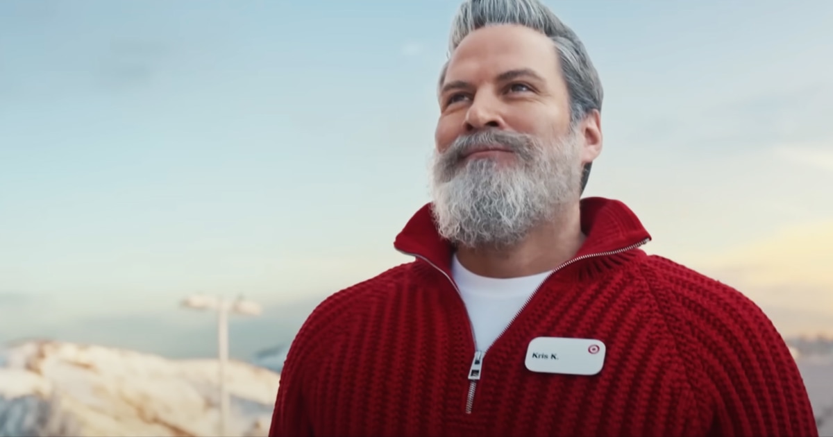 Target debuts ‘weirdly hot’ new Santa and people are obsessed