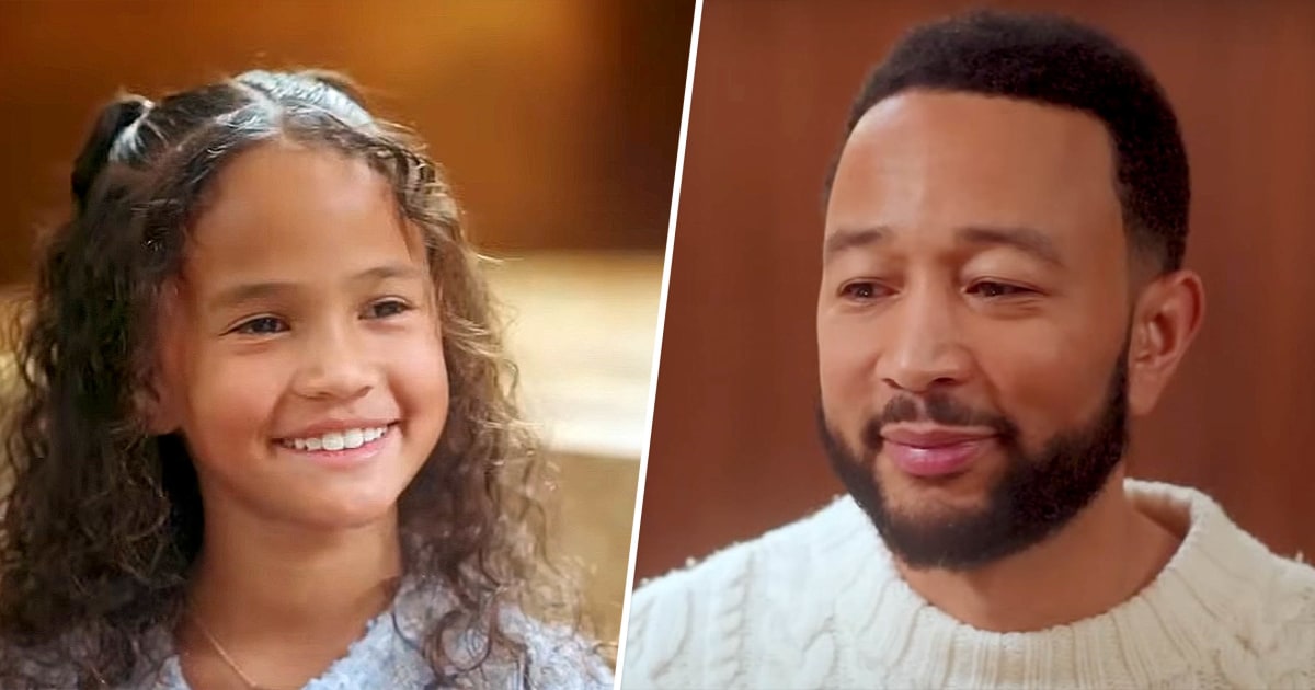 John Legend’s Daughter Luna Interviews Her Dad in Adorable Video
