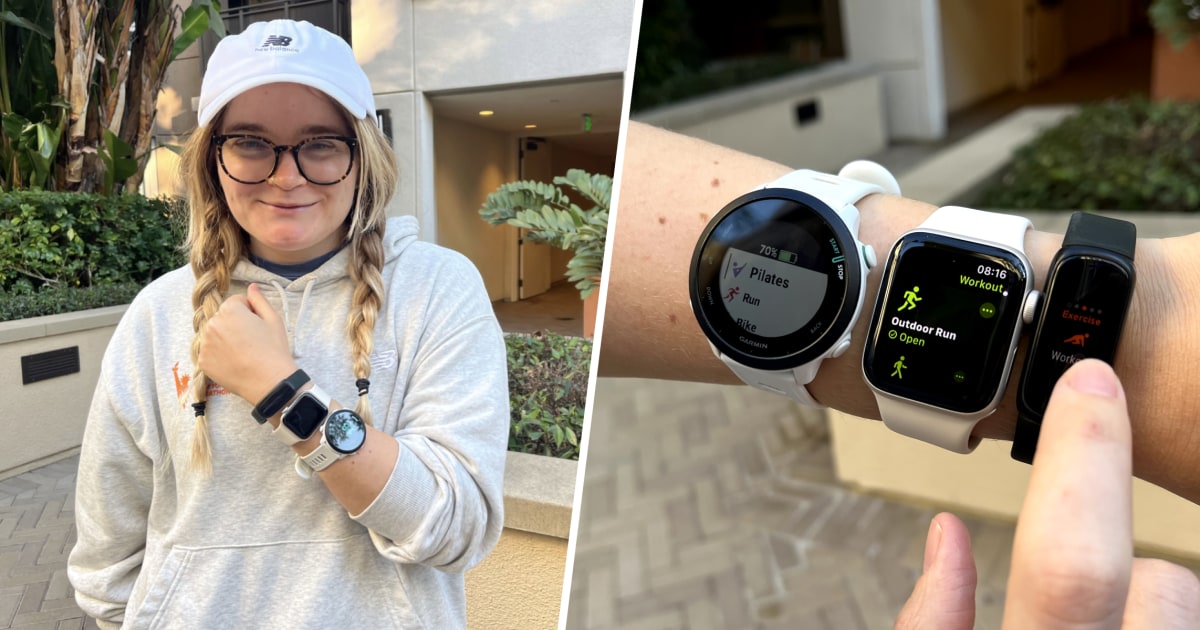 I tried fitness trackers from Apple, Garmin and Fitbit for a month. Here’s what I thought