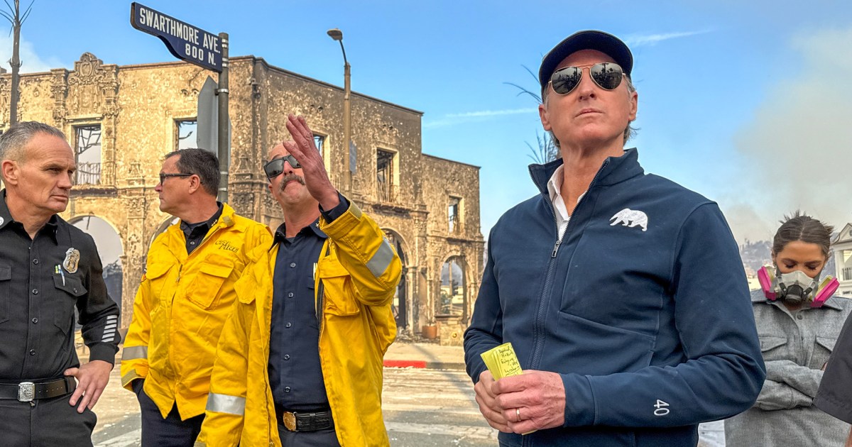 Newsom says California wildfires will be one of the worst natural disasters in U.S. history