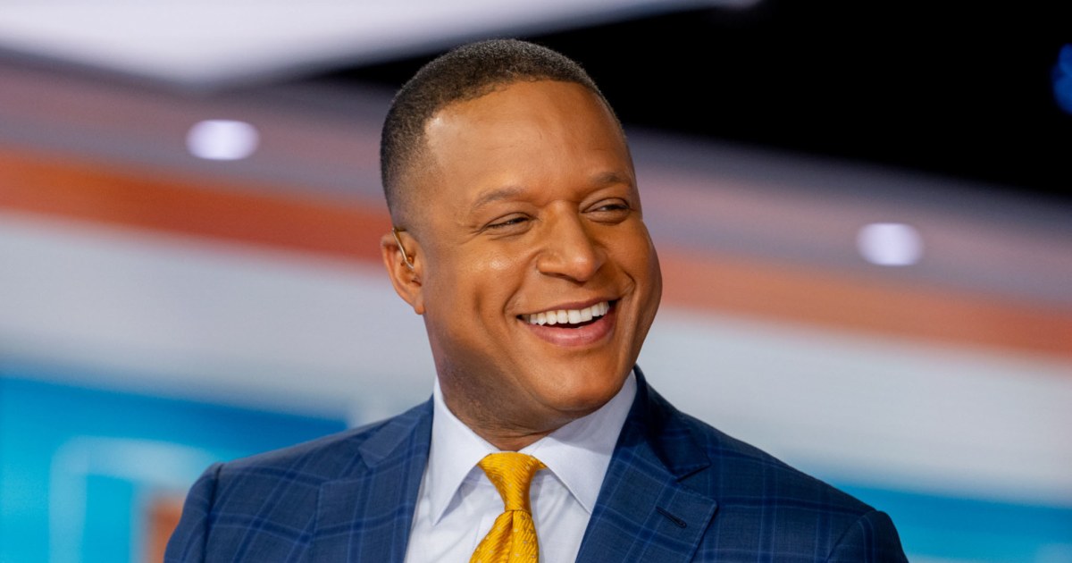 Craig Melvin's First Day Co-Anchoring TODAY Live Updates