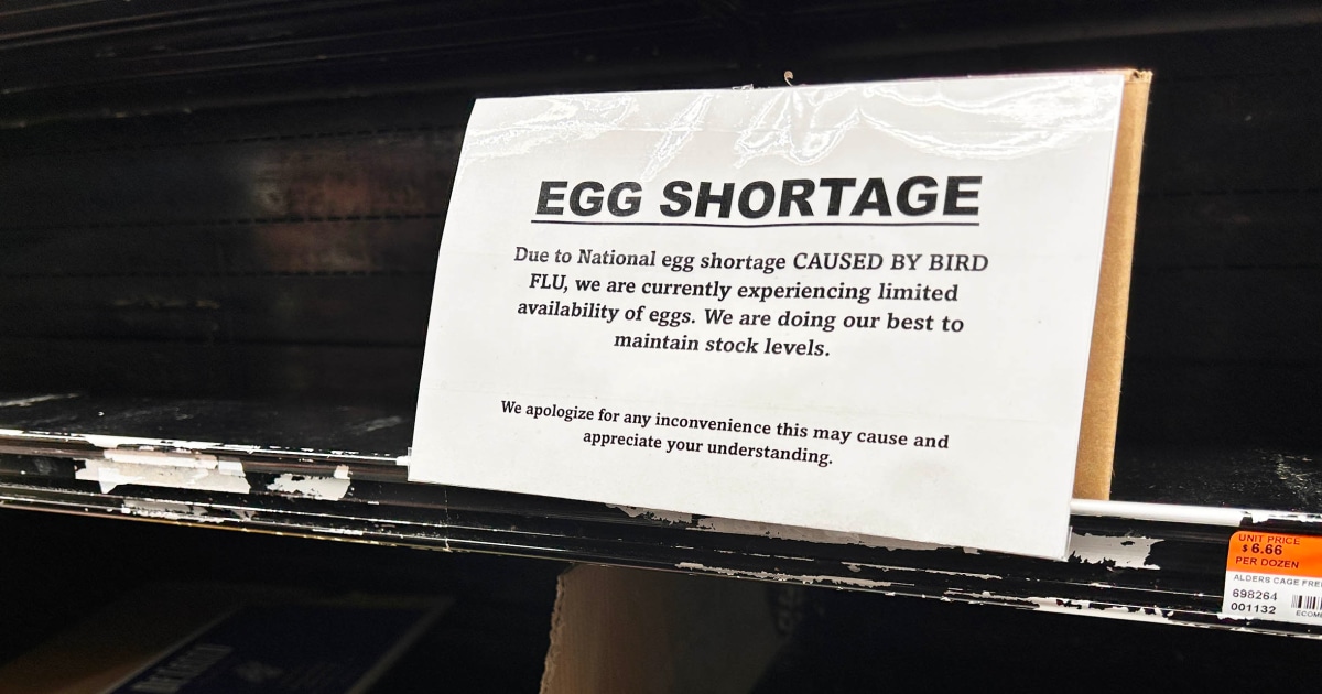 Why eggs are so expensive right now