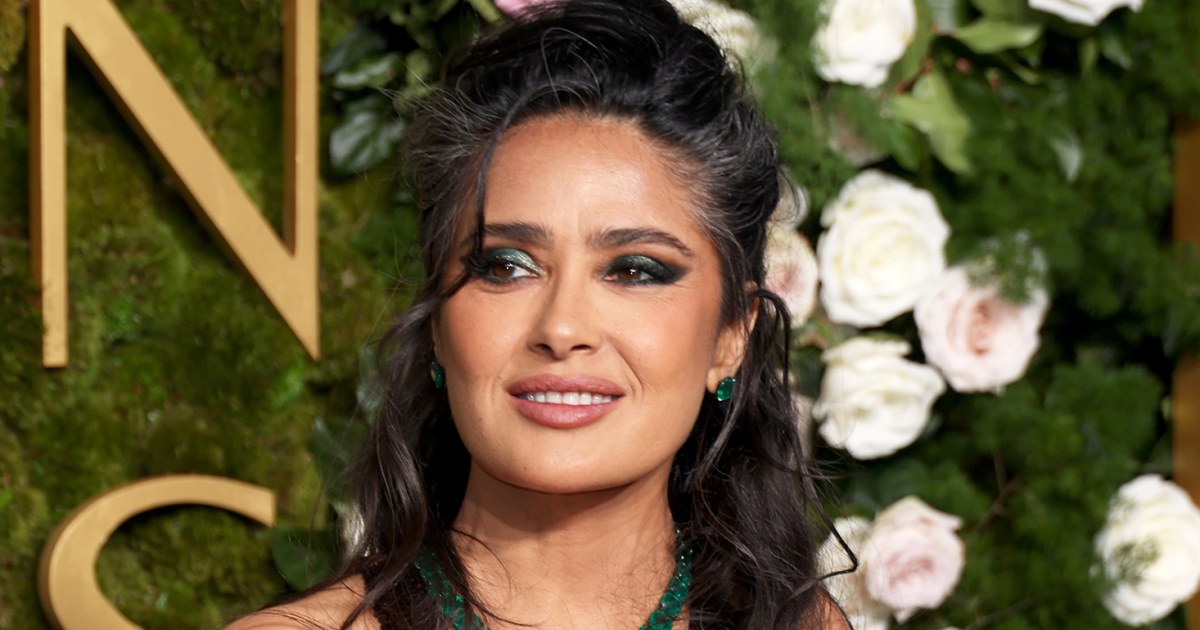 See Salma Hayek's Gray Hair At The 2025 Golden Globes Salma Hayek Pictures 2025 Schedule