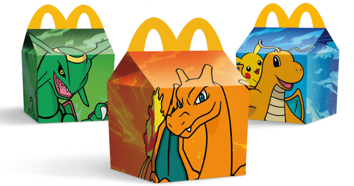 McDonald’s Drops PokémonThemed Happy Meal like It’s the ‘90s