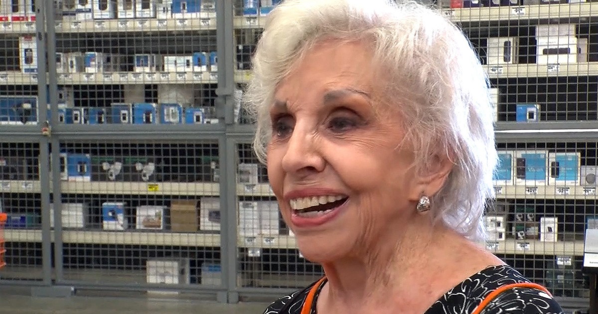 100-Year-Old Woman Who Still Works At Home Depot Has Tips For A Long Life