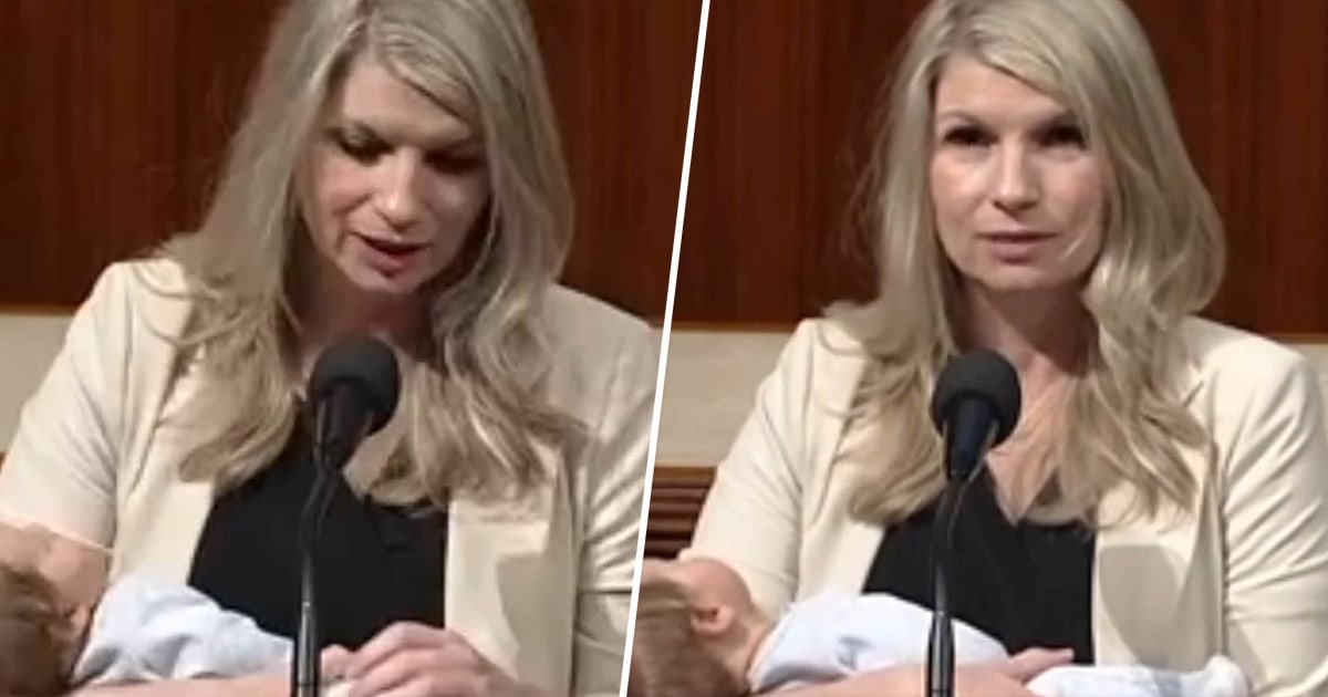 Congresswoman flew to D.C. with her 4-week-old baby to vote on budget bill