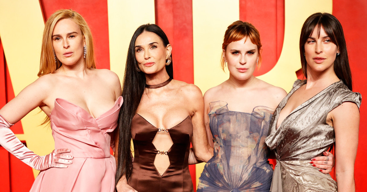 All about Demi Moore's 3 daughters who coined the 'Demi-ssance'