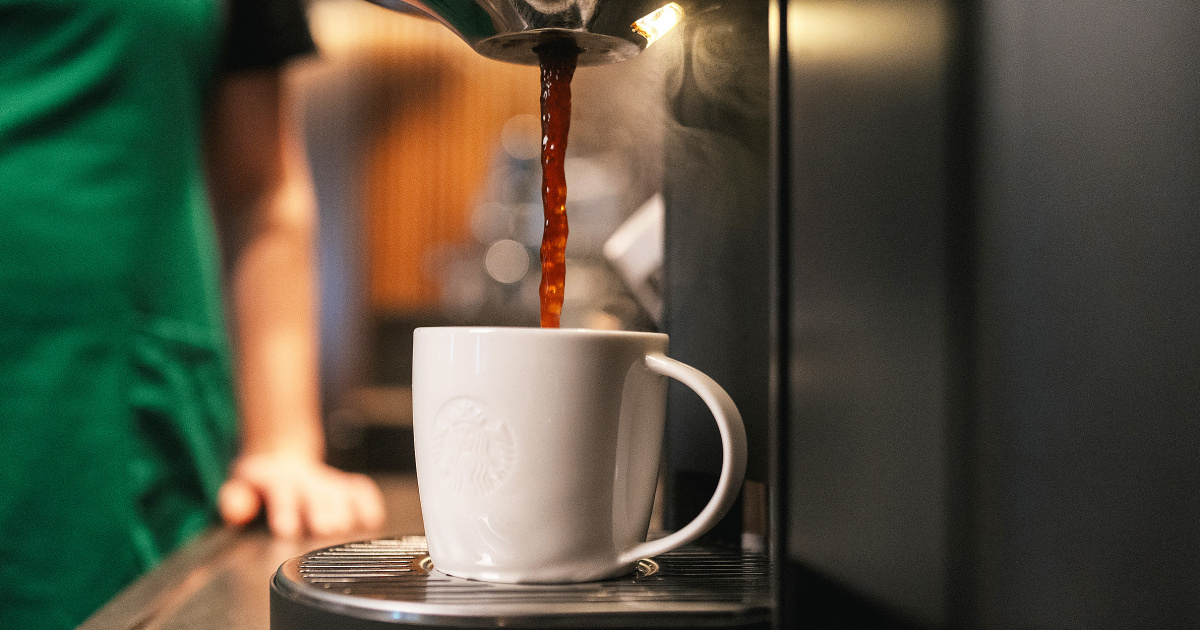 Starbucks is offering customers free coffee today