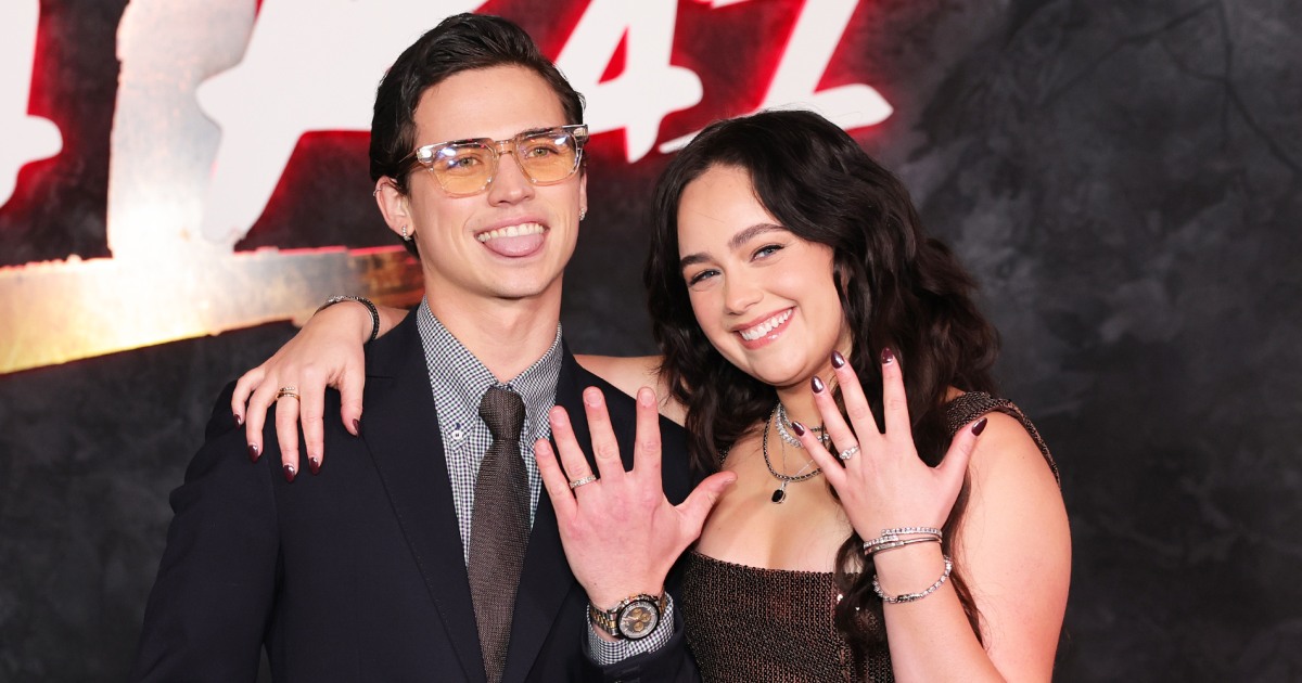 Surprise! 'Cobra Kai' stars Tanner Buchanan and Mary Mouser are engaged