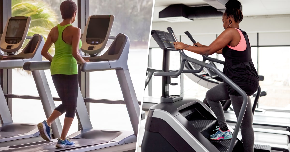Should you use a treadmill or stair climber? Fitness experts reveal pros and cons