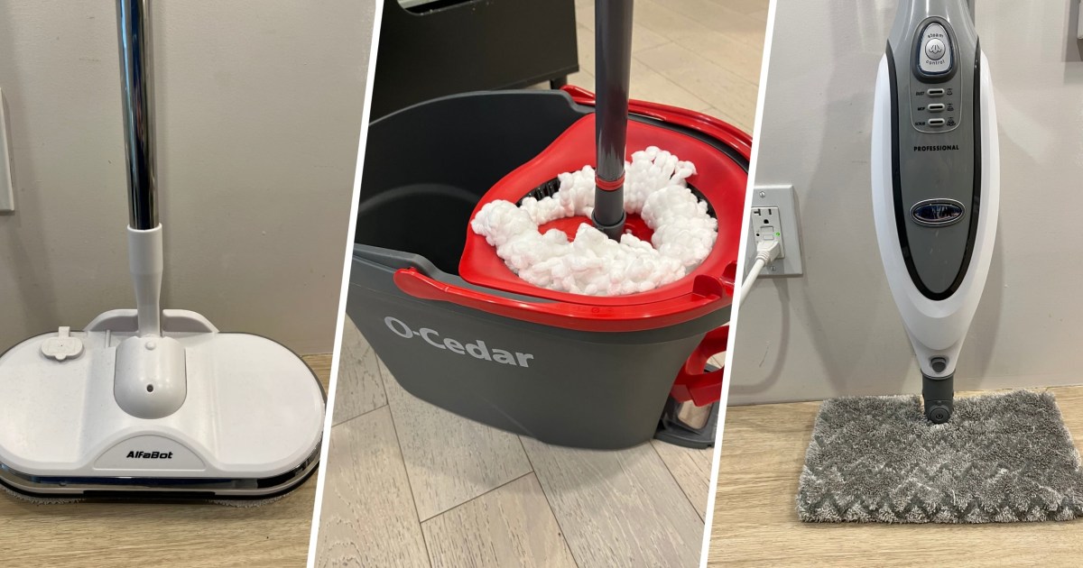 Wet mop, steam mop or spinning mop: Which mop cleans your floors the best?