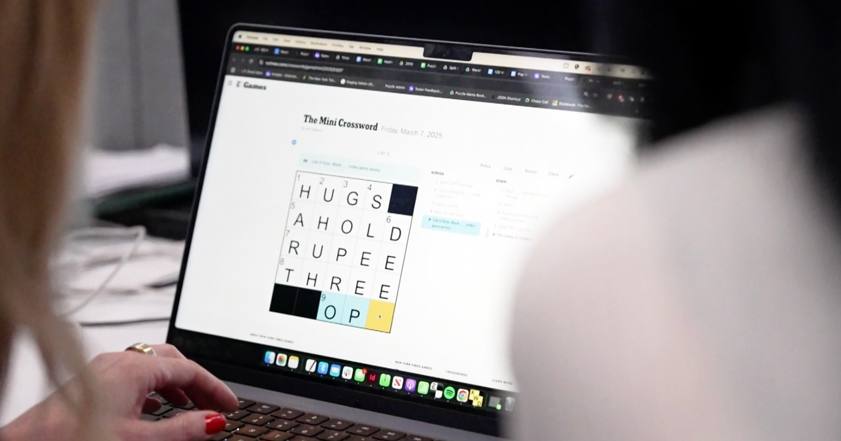 The 1 mistake people make playing the NYT Mini Crossword, according to its editor