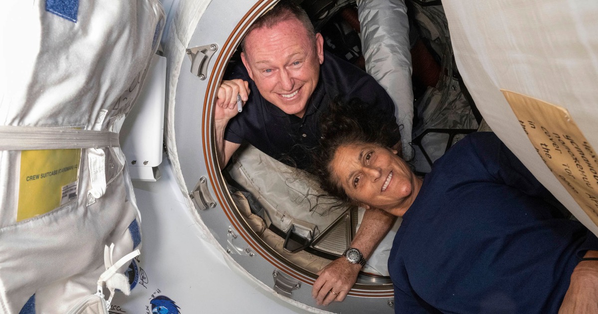 Astronauts Return After Extended Space Mission