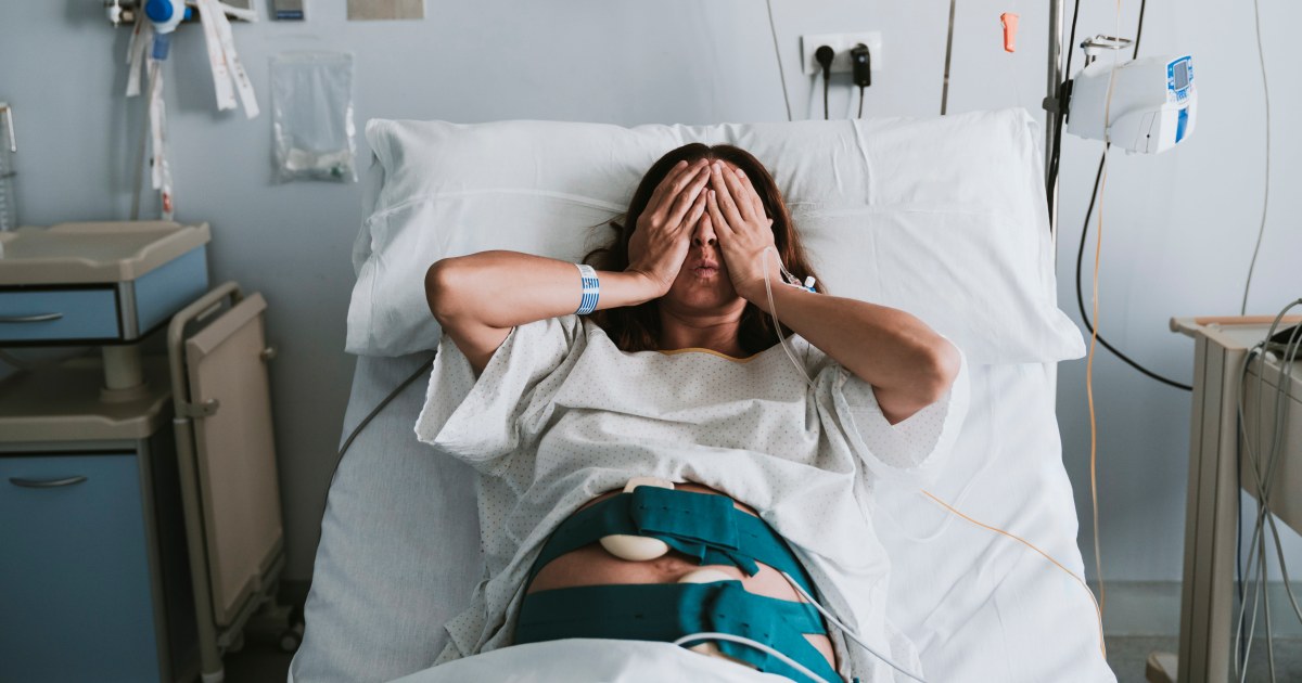 He wants his mother in the delivery room; his wife says no. Who should win?