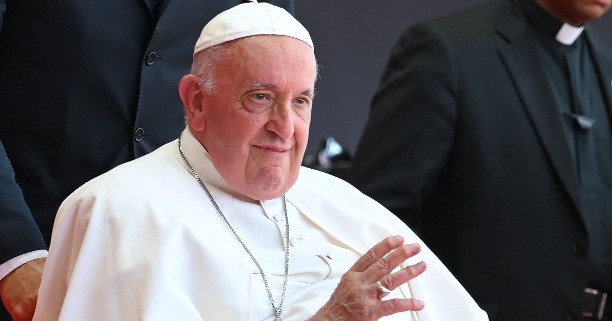 Vatican shares 1st photo of Pope Francis in more than a month amid his hospitalization