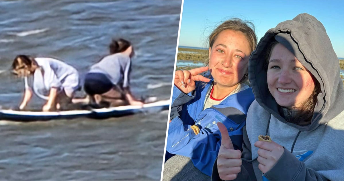 'The reason they are alive': How 2 teens survived 16 hours lost at sea on an inflatable paddleboard
