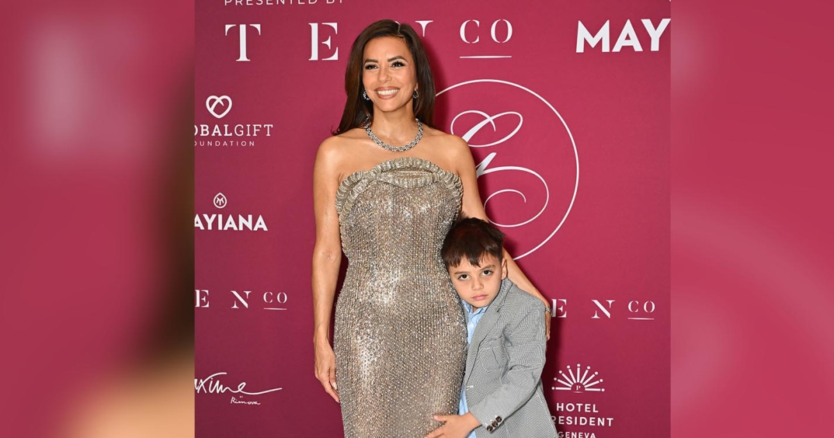 Eva Longoria’s 6-year-old son makes adorable speech at mom's event