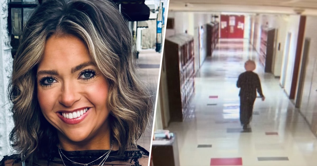 Teacher goes viral for video explaining why she went to school at night in her pajamas: 