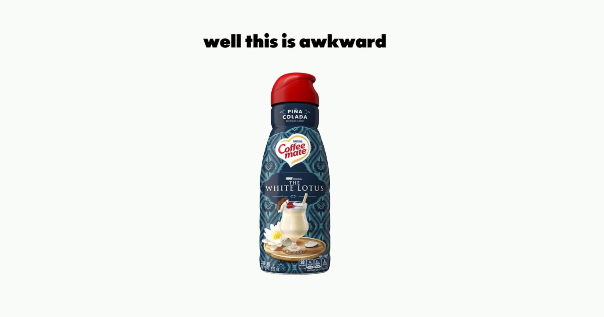 Coffee Mate's ‘White Lotus’ Creamer Was a Season Finale Easter Egg