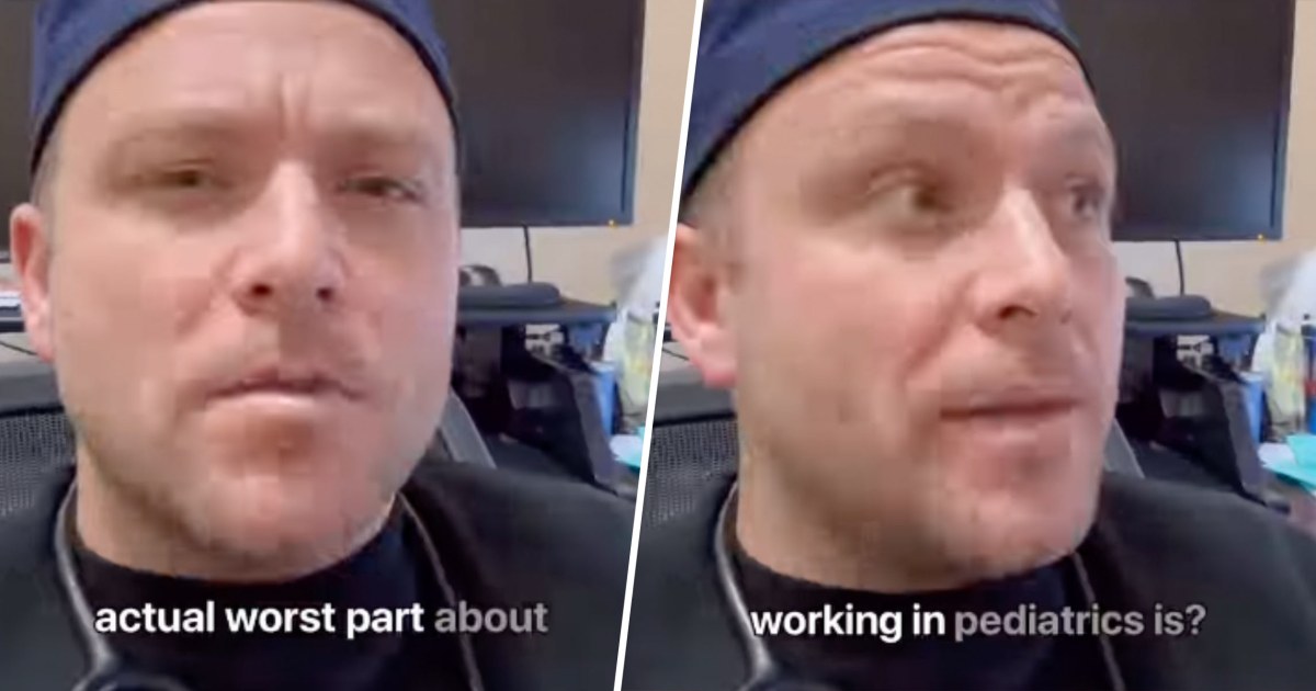 Pediatrician shares the 1 thing that makes his job difficult - and it's not seeing sick kids