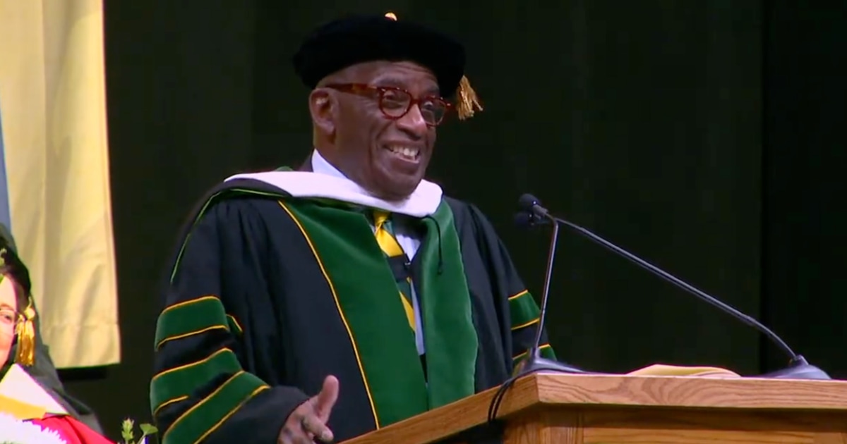 Al Roker speaks to 2025 graduates at Siena College commencement. Read the advice he gave them