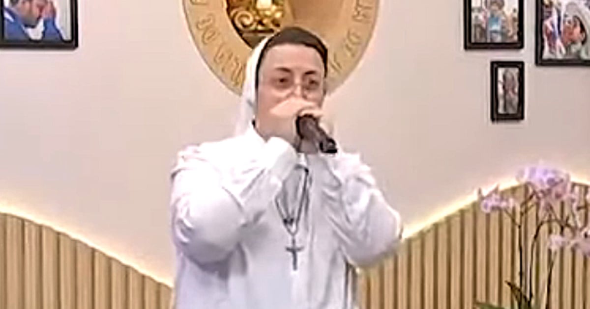 Brazilian Nun Goes Viral for Beatboxing on TV — and Fans Compare the Moment to 'Sister Act'