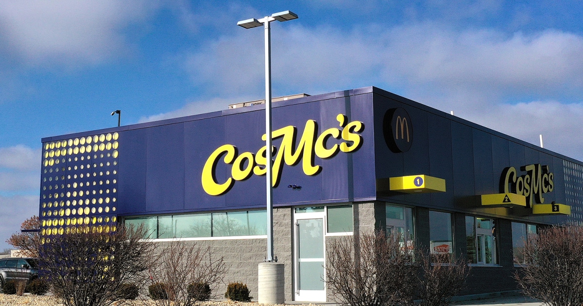 McDonald's to Close All Locations of CosMc's Spinoff Restaurant