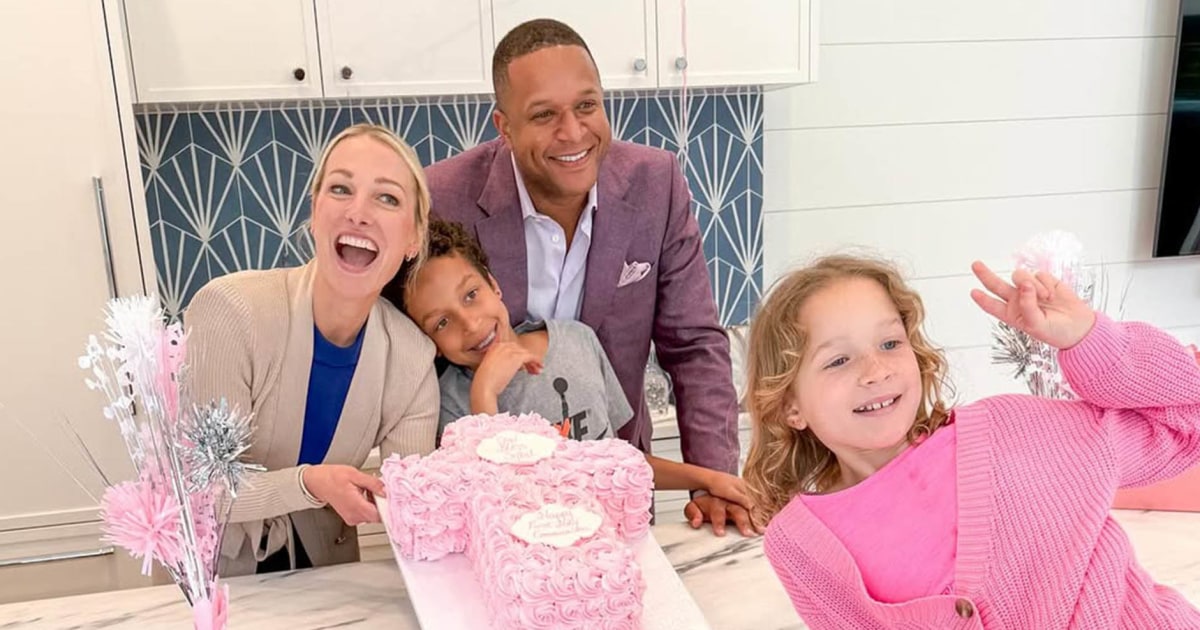 Craig Melvin Celebrates Daughter Sybil's First Communion