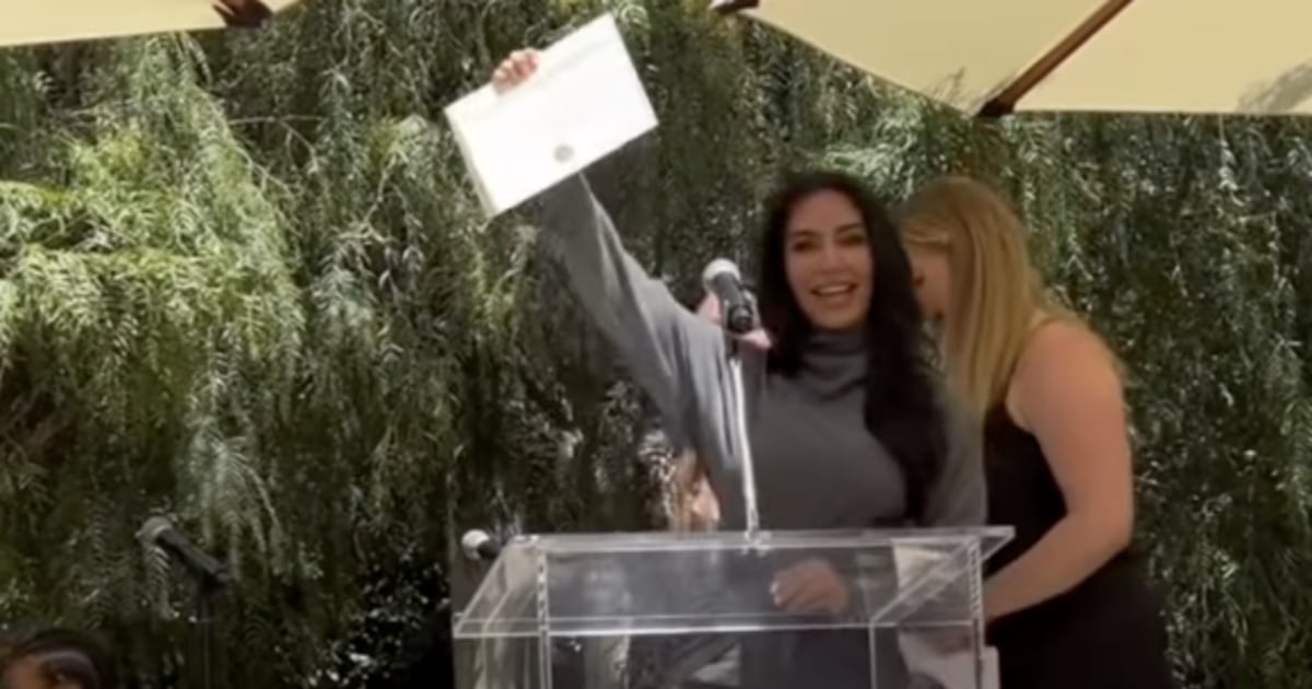 Kim Kardashian completes law program after 6 years