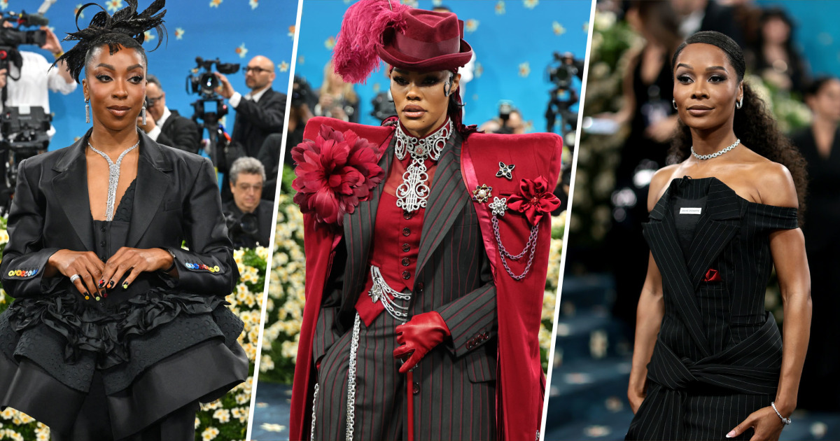 A major trend at the 2025 Met Gala: The classic suit reimagined