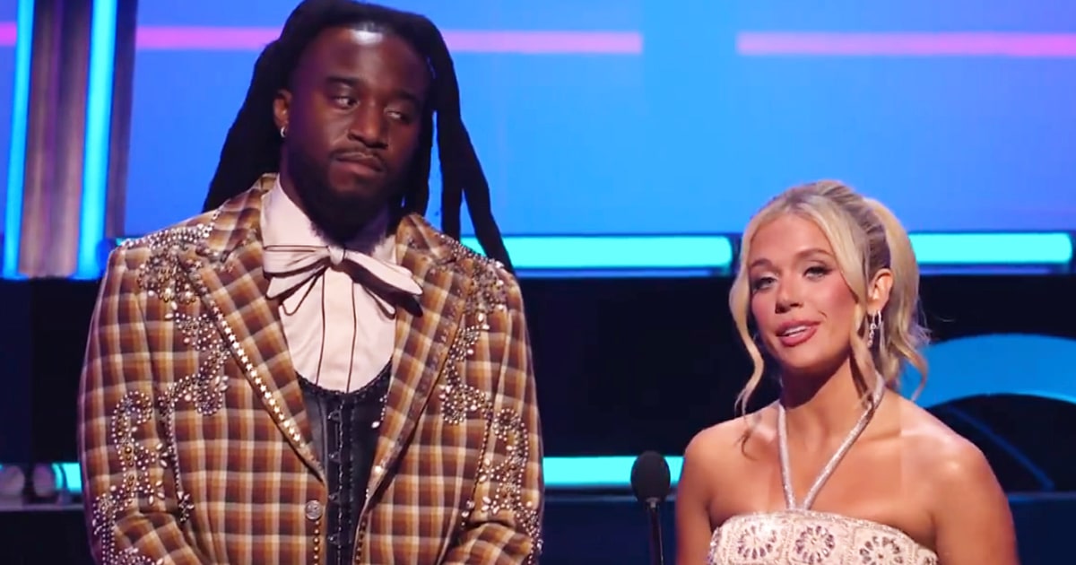 Why Shaboozey's Reaction while Presenting at the AMAs Went Viral