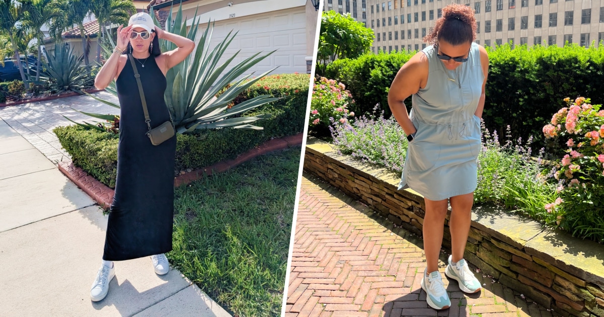 How to Wear Dresses With Sneakers, According to Stylists