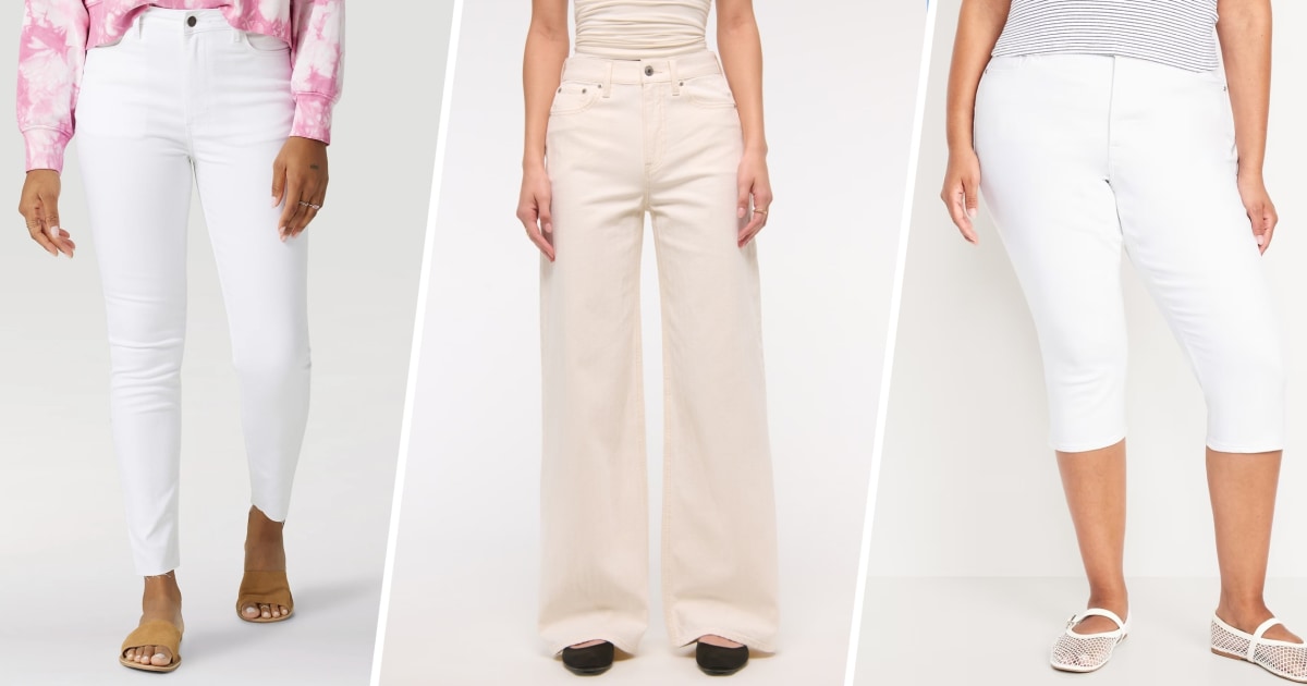 【MODERNIF】Billy Semi Wide White Jeans AMO Denim | Billie in Alabaster – A M O