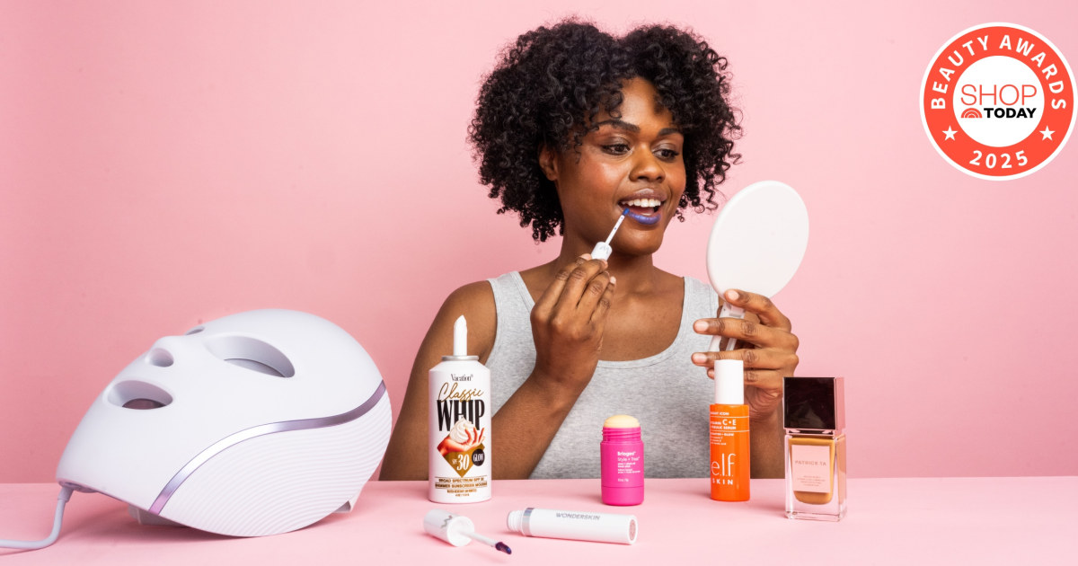 Shop TODAY 2025 Beauty Awards: 25+ Viral and Trending Winners From Shark, Drunk Elephant, Chillhouse and More