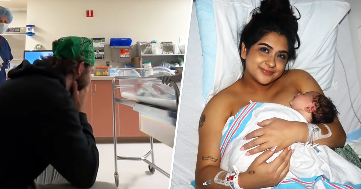 The Camera Was Rolling When This Dad Met His Baby. His First Question Is Breaking Hearts