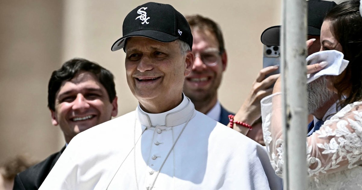 Pope Leo XIV Spotted Wearing a White Sox Hat at the Vatican