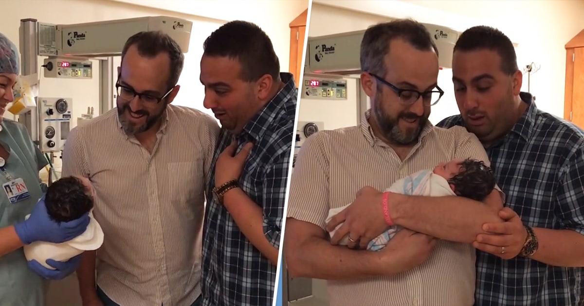 Viral Video of Dads Meeting Their Newborn Captures Hearts Every Pride Month. Here's Where They Are Now