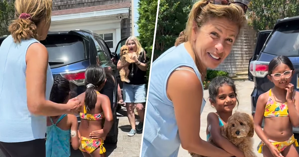 Hoda Kotb Brings Home Furry Addition to Her Family. See the Video