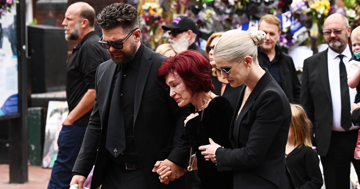 Ozzy Osbourne Funeral: Wife Sharon Osbourne and Family Say Goodbye