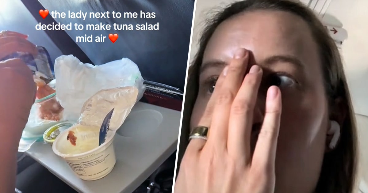 Plane Passenger Makes Tuna Salad Mid-Flight, People Call It a ‘Federal Offense’