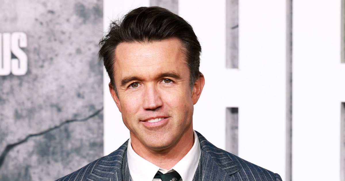 Rob McElhenney Explains Decision to Change Name