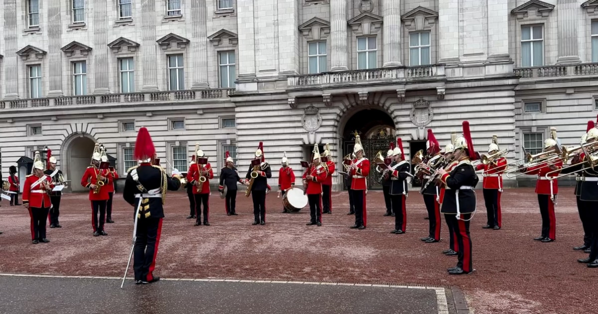 Royal Family Celebrates Pride Month As Band Plays 'Pink Pony Club' Outside Buckingham Palace