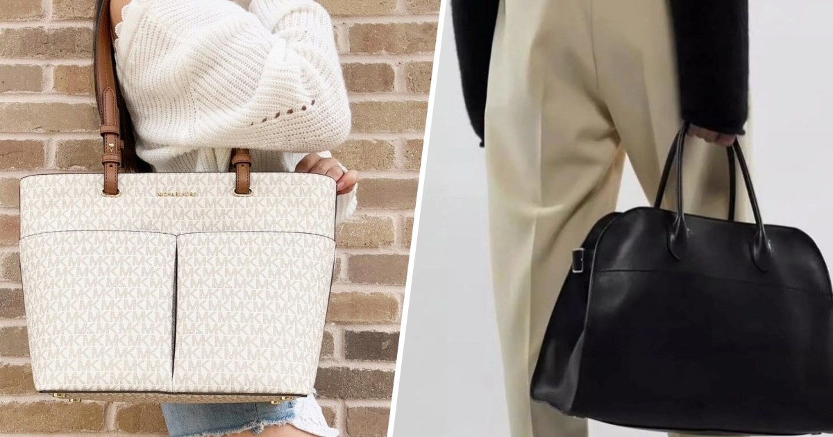 Tote Bag Michael Kors Newsprint The Best Bags To Shop At Walmart