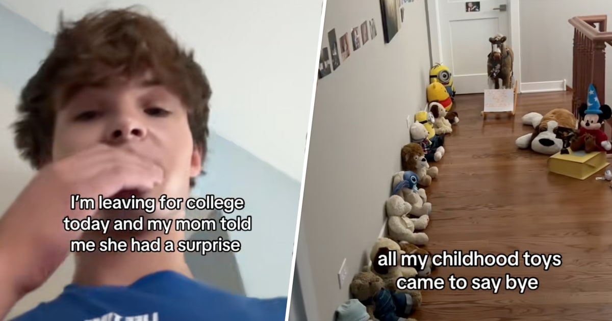 Mom Leaves the Internet In Tears With Emotional Surprise Farewell For College-Bound Son