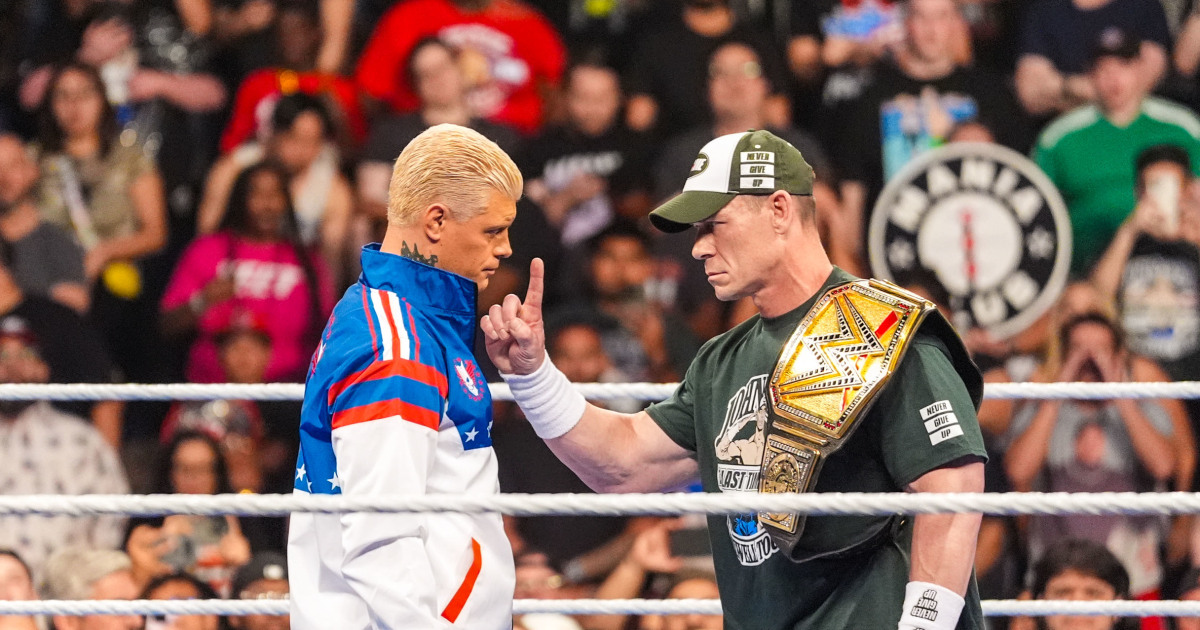 John Cena vs Cody Rhodes at WWE SummerSlam