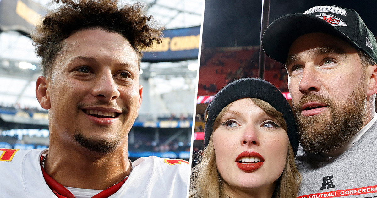 Patrick Mahomes' Skeptical Reaction to Travis Kelce Dating Taylor Swift
