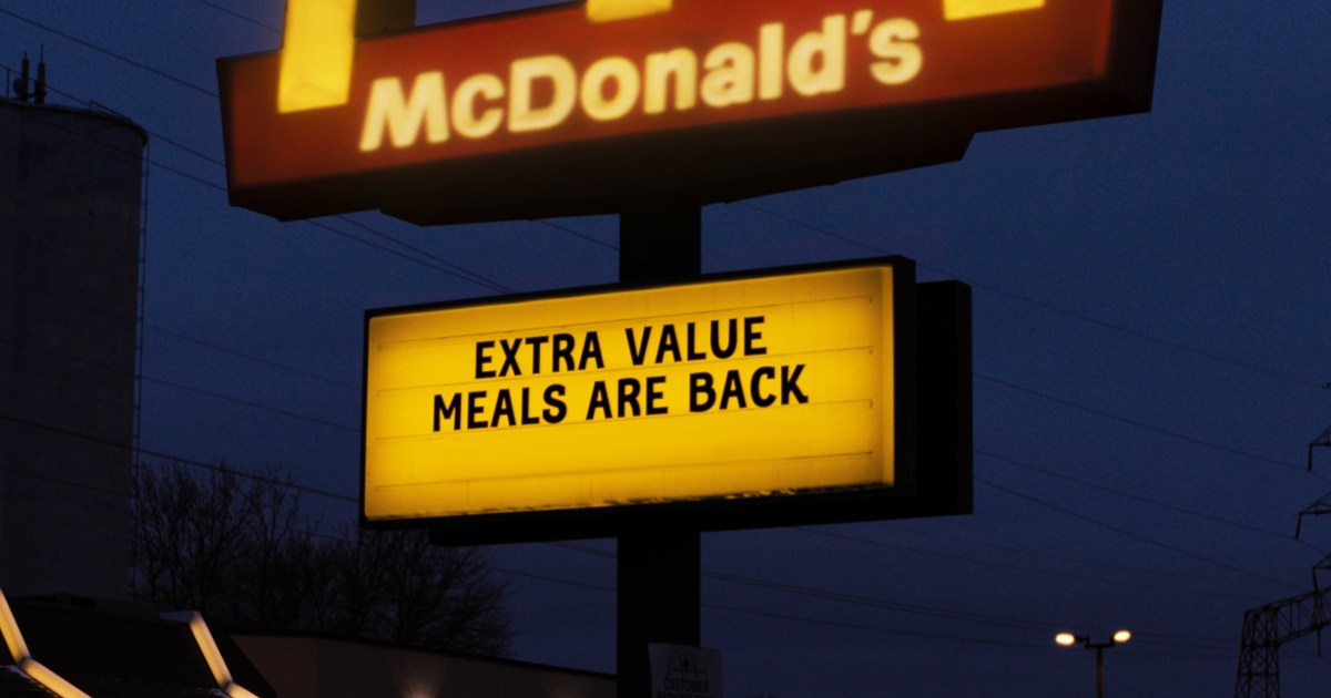 McDonald’s Is Bringing Back Extra Value Meals After a 6-Year Hiatus