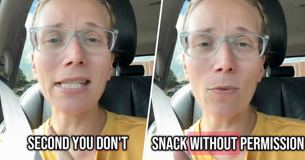Mom Says Her Kids Need 'Permission' to Eat Snacks - and TikTok Has Feelings
