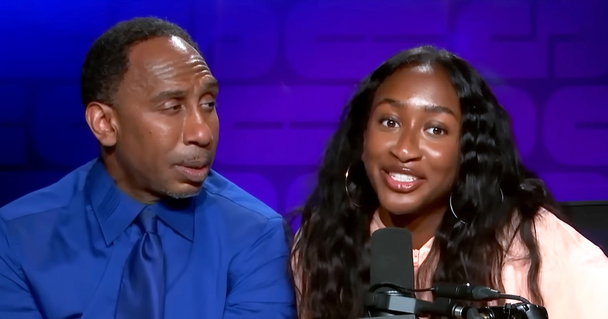 Stephen A. Smith's Daughter Roasts Him (and His Hairline) On His Podcast
